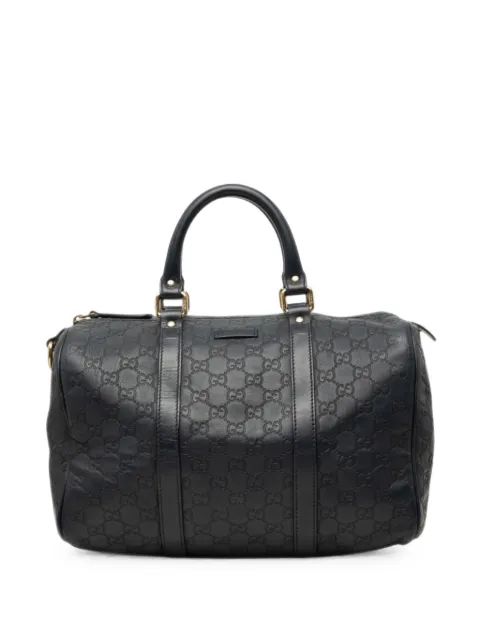 Gucci Pre-Owned 2000-2015 Medium Guccissima Joy boston bag Blue QSBVIFK2IY2WFMTF