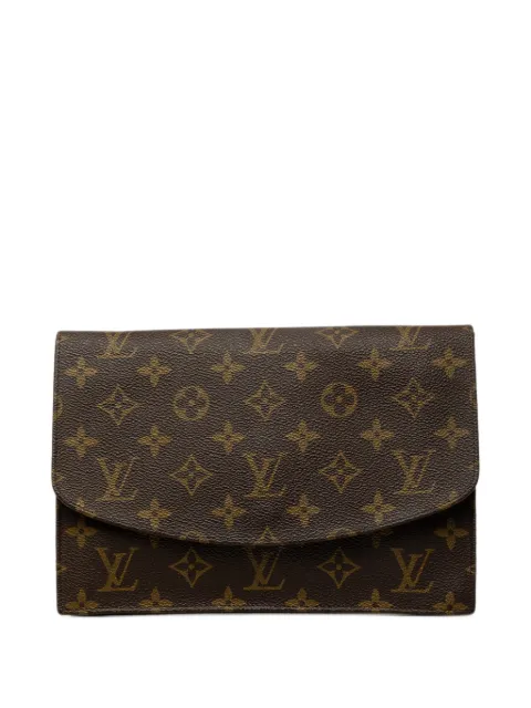 Louis Vuitton Pre-Owned 1991 Monogram Pochette Rabat 23 clutch bag Brown GPO4ZY17S3OWS9N0