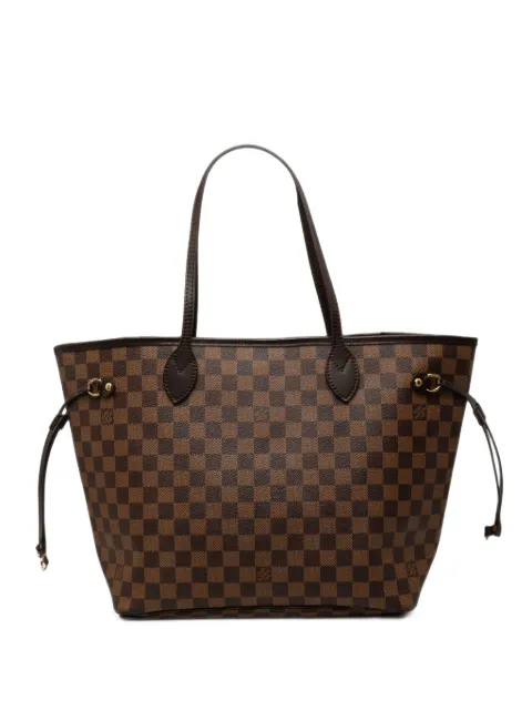 Louis Vuitton Pre-Owned 2011 Damier Ebene Neverfull MM tote bag Brown MS3QO5YHANVD7ACM