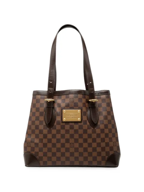Louis Vuitton Pre-Owned 2011 Damier Ebene Hampstead MM tote bag Brown 80DUZMC48GBJ45LA