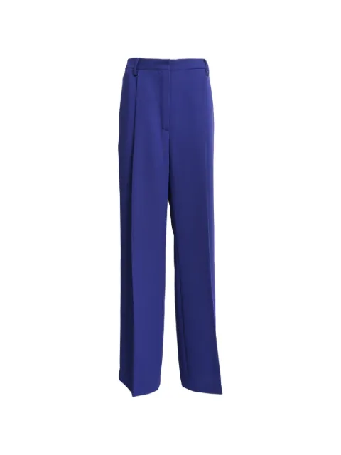 Dries Van Noten Pre-Owned straight-leg trousers Blue RFCPUHKCL757681W