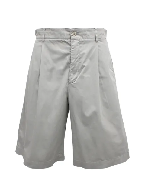 Hermès Pre-Owned 2024 pleated shorts Grey NAPPUHKCL629124M