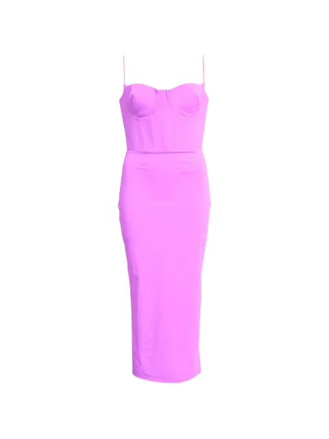 Alex Perry 2022 Lane corset midi dress Pink RFCPUHKCL757745W