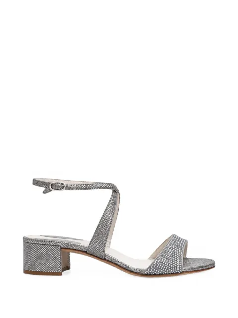 René Caovilla 2022 crystal-embellished sandals Grey RFCPUHKSH757735W