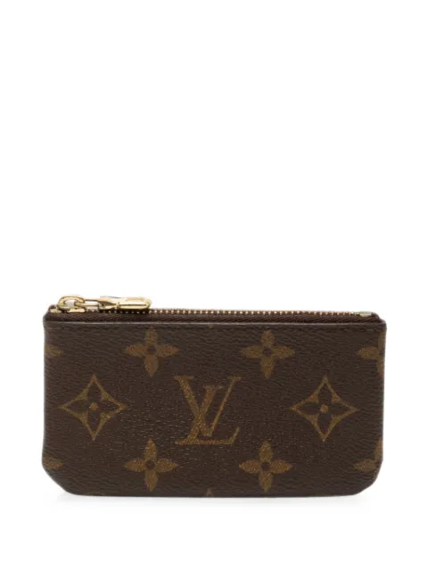Louis Vuitton Pre-Owned 2001 Monogram Key Pouch coin pouch Brown DZ1EUXTRL7P8T7OG