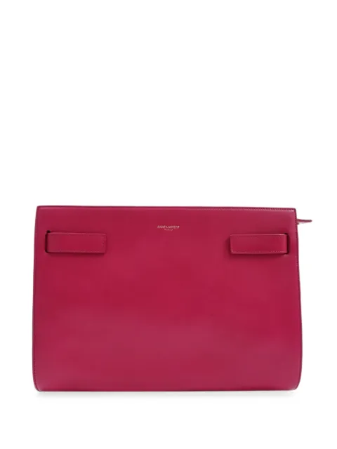 Saint Laurent Pre-Owned Sac de Jour clutch bag Pink NAPPUHKBA664975W