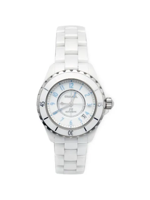 CHANEL Pre-Owned J12 38mm automatic watch White 1409234