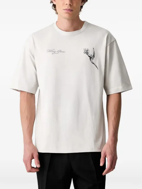 Filling Pieces graphic-print T-shirt Neutrals 422620501389