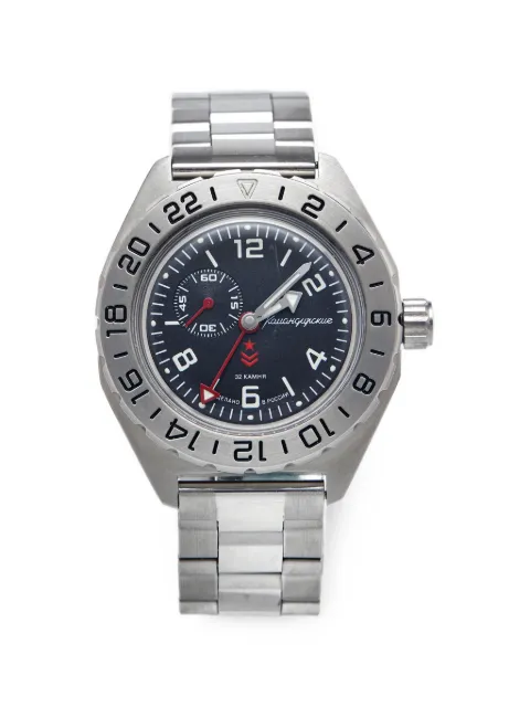 Vostok CLTH Komandirskie 42mm watch Black 1407137