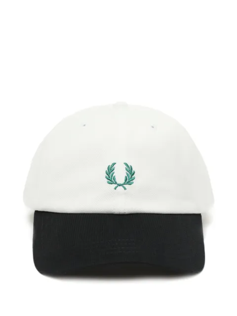 Fred Perry piqué baseball cap White HW2303