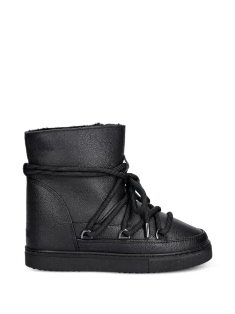 Inuikii lace-up leather boots Black 10010040092