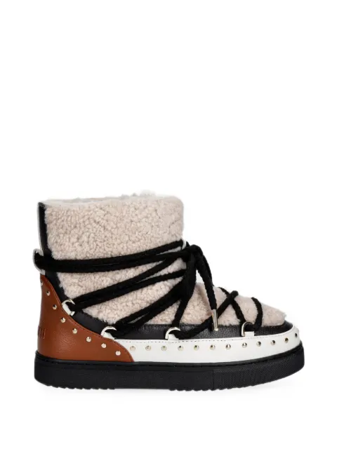 Inuikii Curly Rock studded ankle boots Neutrals 10010030072