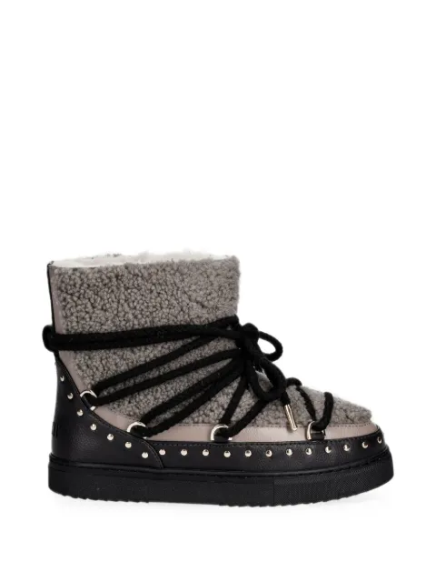 Inuikii Curly Rock studded ankle boots Grey 10010030072