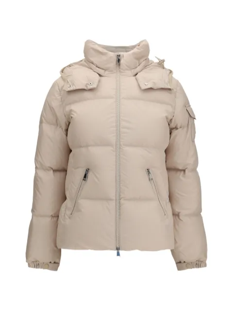 Moncler Fourmines hooded down jacket Neutrals L20931A0019754A81