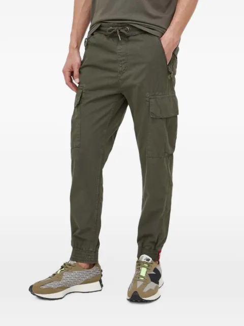 Alpha Industries ripstop-texture cargo pants Green 116201
