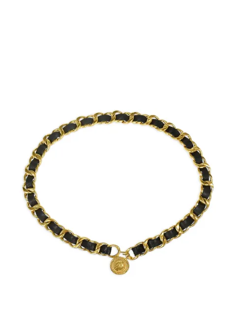 CHANEL Pre-Owned medallion belt Gold 188893