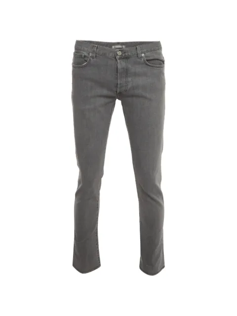 Christian Dior Pre-Owned slim-fit jeans Grey 1405935