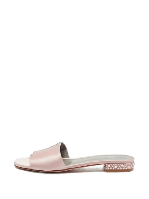 Gina crystal-embellished sandals Pink 1409161