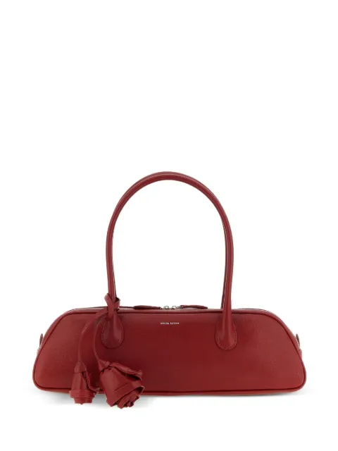 Magda Butrym Brigitte trapeze leather tote bag Red 905726RED
