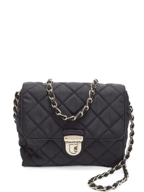 Prada Pre-Owned Impuntu quilted mini bag Blue 1408214