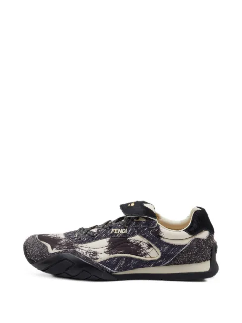 Fendi Pre-Owned Wave Pulse sneakers Black 1409444