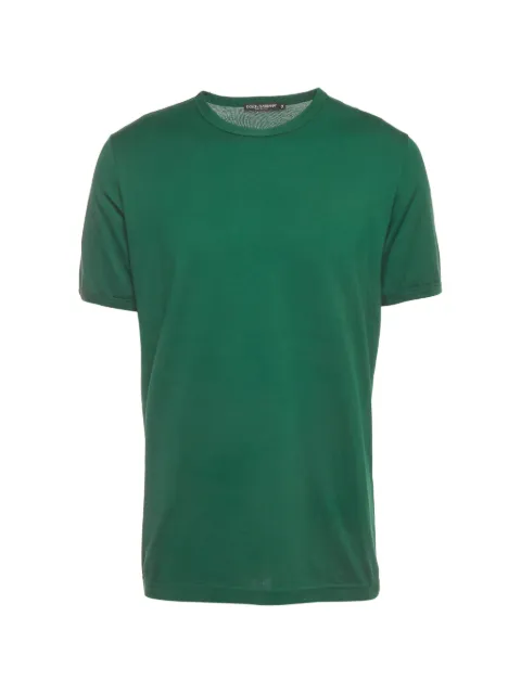 Dolce & Gabbana Pre-Owned crew-neck T-shirt Green 1408212