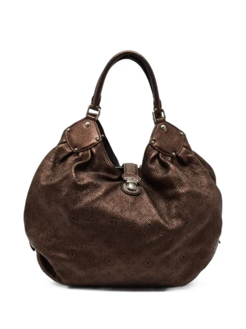 Louis Vuitton Pre-Owned 2008 XL Surya Monogram Mahina tote bag Brown 1408234