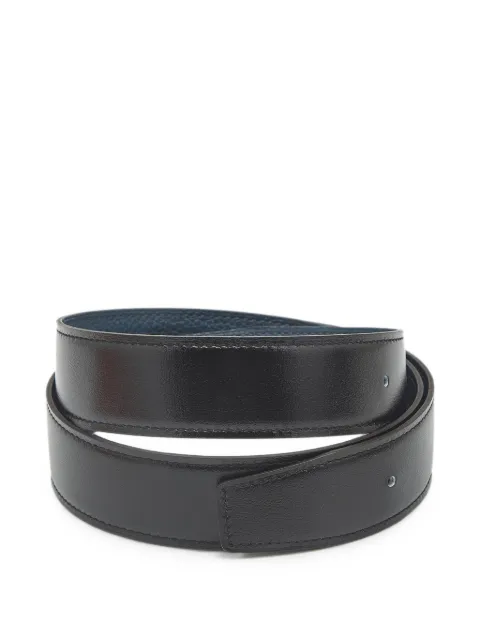 Hermès Pre-Owned 2024 reversible leather belt Black 1408790