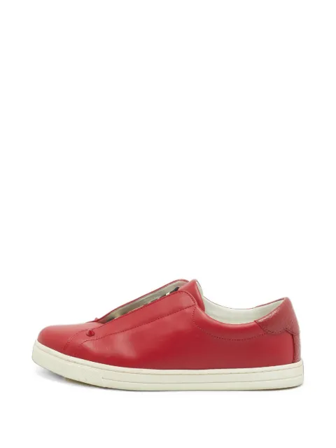 Fendi Pre-Owned Rockoclick FF slip-on sneakers Red 1409441