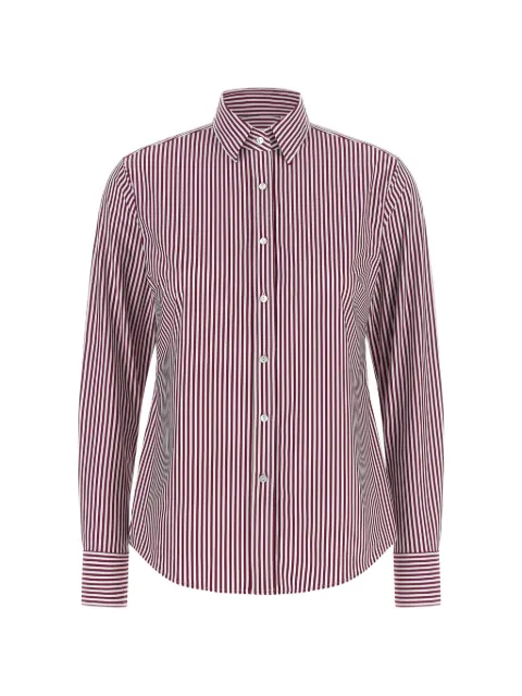 Xacus Sarakt striped shirt Red 110135618004