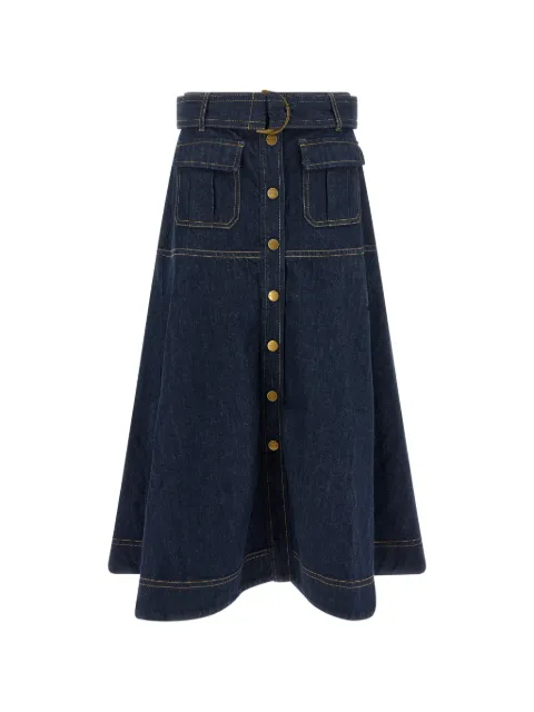 ZIMMERMANN denim midi skirt Blue 0520SF26RHABL