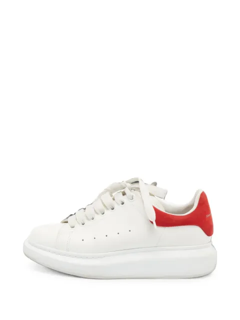 Alexander McQueen Pre-Owned Oversized lace-up sneakers White 1408835