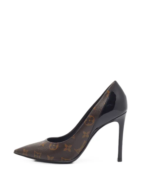 Louis Vuitton Pre-Owned Chérie Monogram heeled pumps Brown 1408651