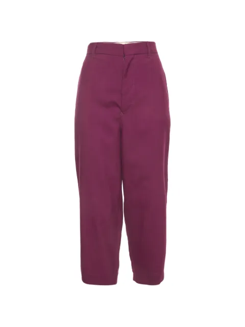 Marni Pre-Owned regular-fit trousers Purple 1407969