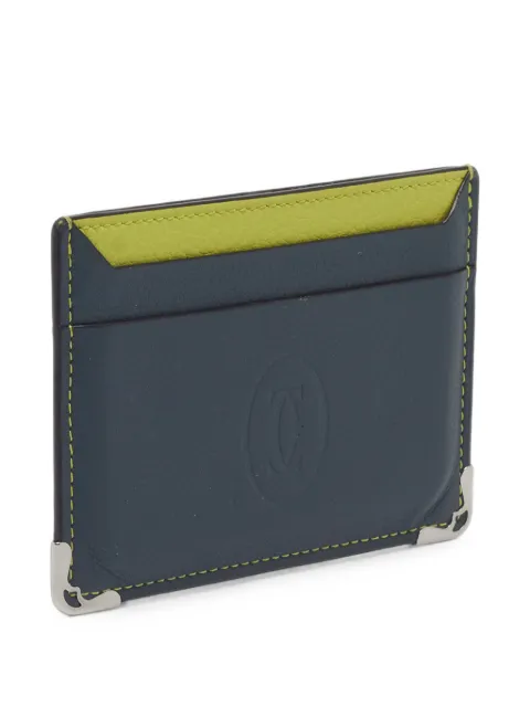 Cartier Must de Cartier card holder Green 1405644