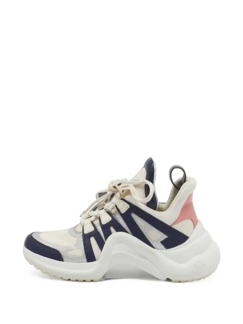 Louis Vuitton Pre-Owned Archlight lace-up sneakers White 1407937