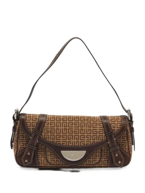 Givenchy Pre-Owned 4G jacquard shoulder bag Brown 1408133