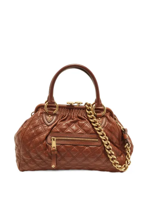 Marc Jacobs Stam quilted leather tote bag Brown 1410010