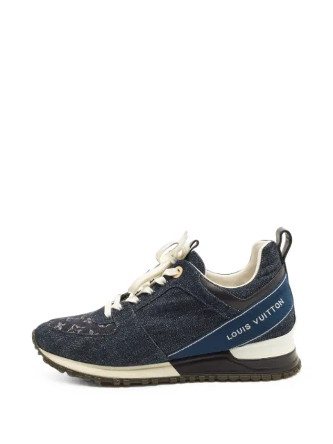 Louis Vuitton Pre-Owned Run Away Monogram sneakers Blue 1409838