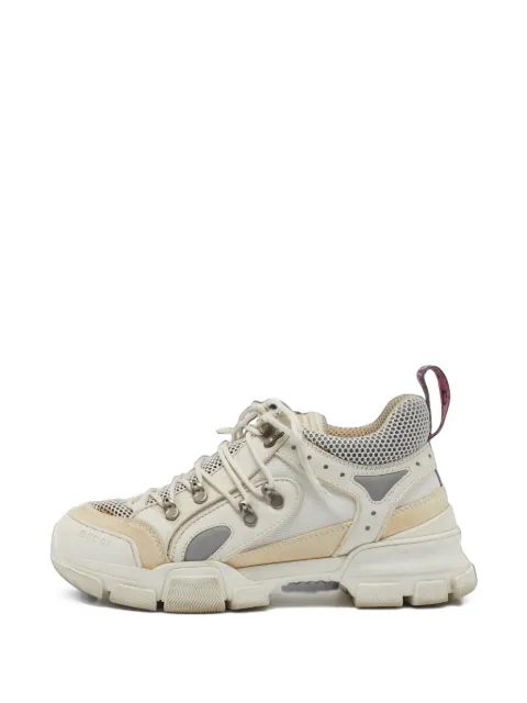 Gucci Pre-Owned Flashtrek lace-up sneakers Neutrals 1407977