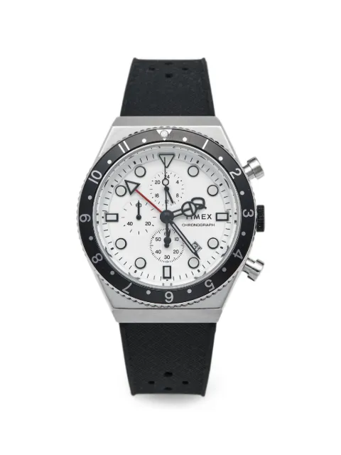 TIMEX Q chronograph 40mm watch White 1406418