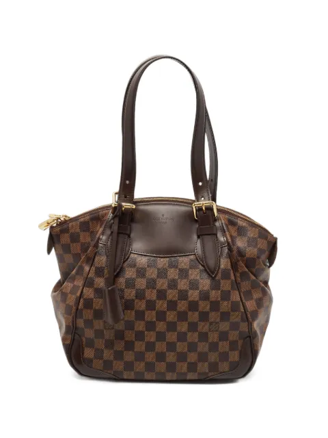 Louis Vuitton Pre-Owned 2013 MM Verona Damier Ebene tote bag Brown 1409466