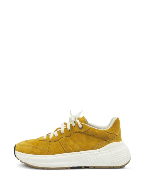 Bottega Veneta Pre-Owned Speedster lace-up sneakers Yellow 1408592
