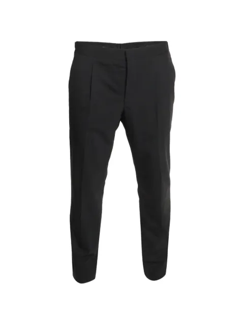 Prada Pre-Owned straight-leg button-up trousers Black 1406393