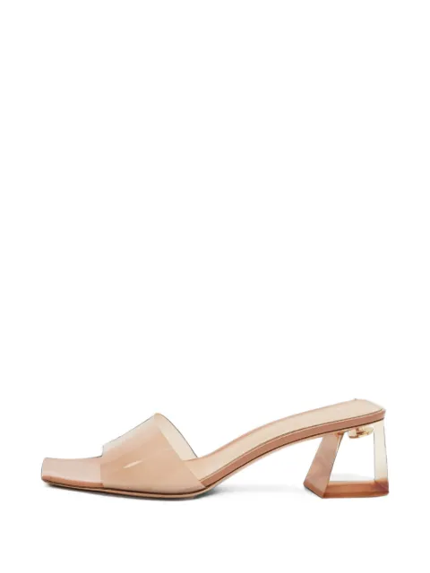 Gianvito Rossi Cosmic block-heel sandals Neutrals 1407911