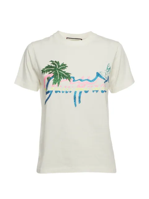 Gucci Pre-Owned printed short-sleeve t-shirt White 1409217