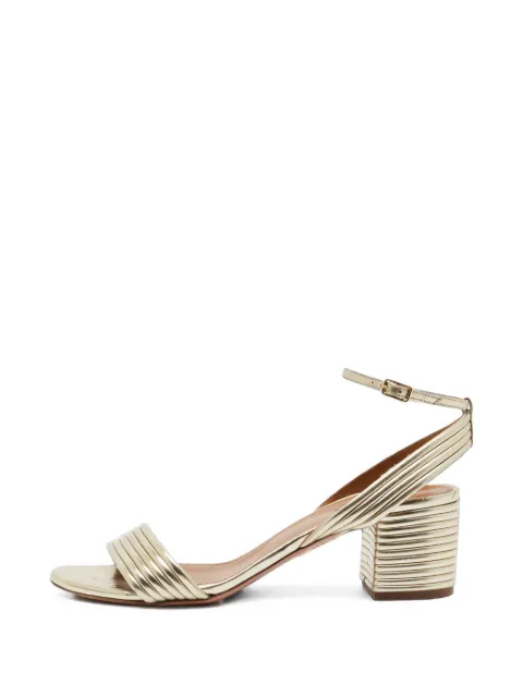 Aquazzura Sundance ankle-strap sandals Gold 1409480