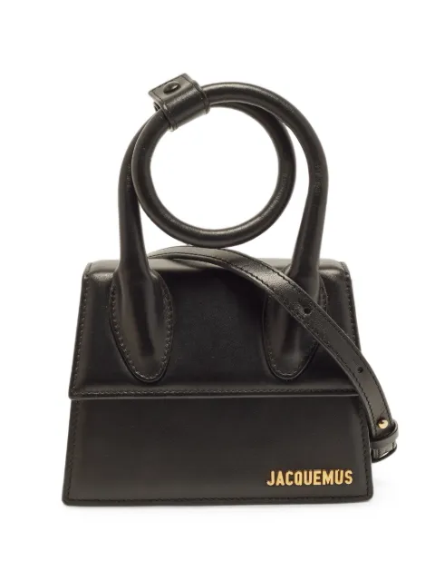 Jacquemus Pre-Owned Le Chiquito Noeud mini bag Black 1409153