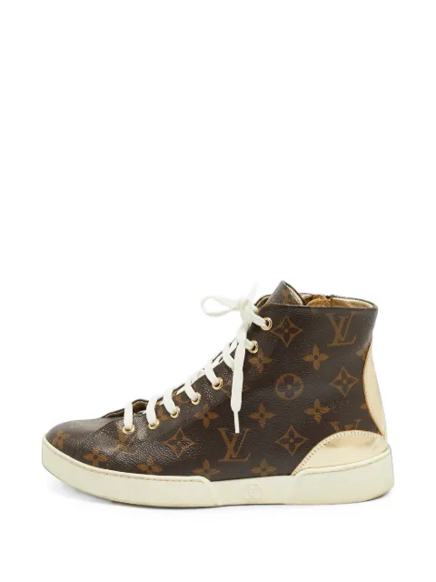 Louis Vuitton Pre-Owned Stellar Monogram sneakers Brown 1409352