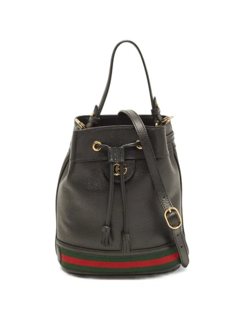 Gucci Pre-Owned Ophidia bucket bag Black 1408803